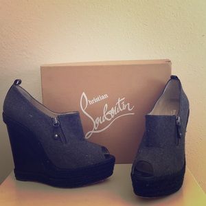 Christian Louboutin espadrilles wedges